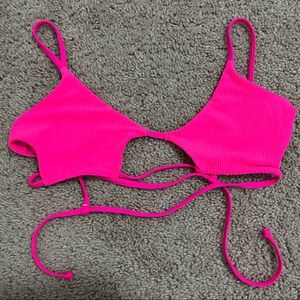 Frankie’s pink bikinis top - brand new! Size small